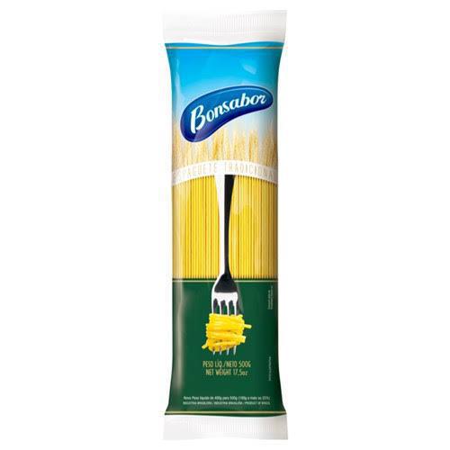 Macarrão Espaguete 500gr Bonsabor