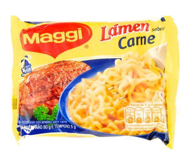 MACARRAO INST MAGGI CARNE 85G