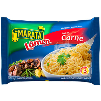 MACARRAO INST.MARATA CARNE 85