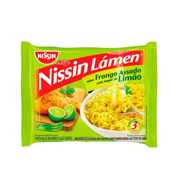 MACARRAO INST NISSIN FRANGO COM LIMAO 85G