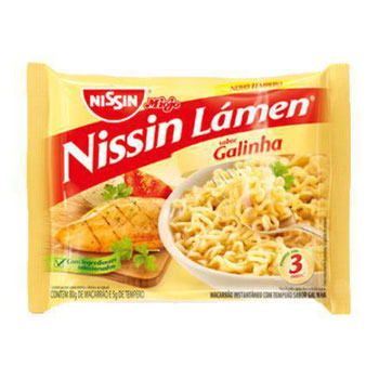 Macarrão Instantâneo Nissin Lámen Galinha 85gr