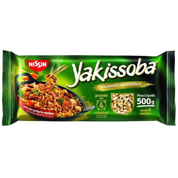 MACARRAO INST NISSIN YAKISSOBA S/TEMPERO 500G