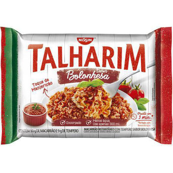 Macarrão Instantâneo Nissin Talharim Bolonhesa 99gr