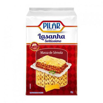 MACARRAO PILAR LASANHA 500G