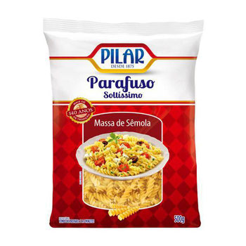 MACARRAO PILAR PARAFUSO 500G