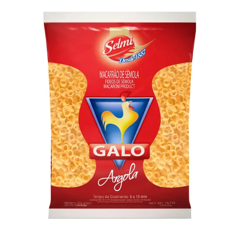 MACARRAO SELMI GALO ARGOLA 500G
