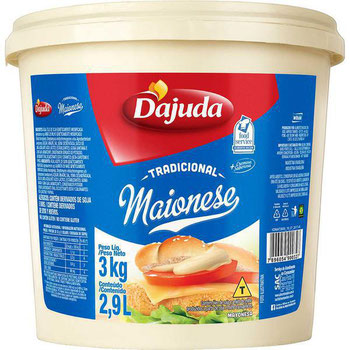 MAIONESE DAJUDA BALDE 3KG