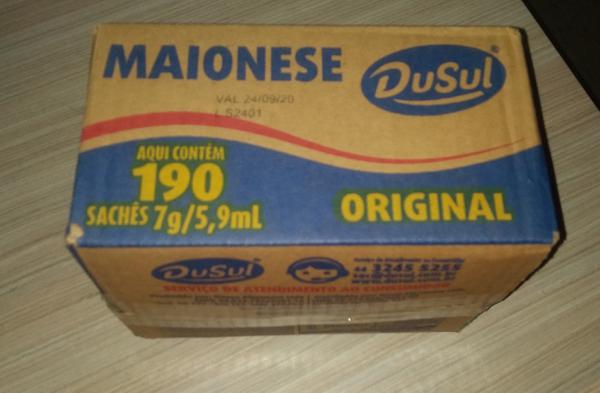 MAIONESE DUSUL  190SH 7G