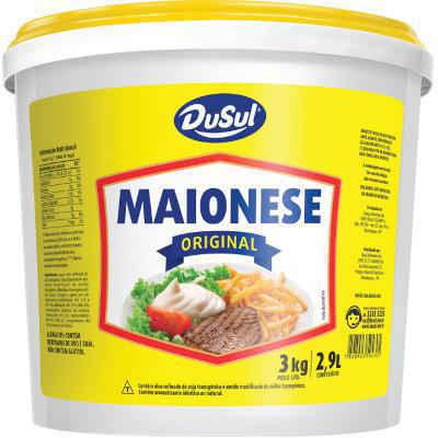 MAIONESE DUSUL 3KG