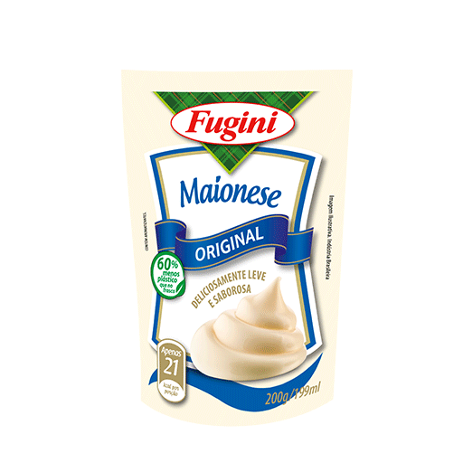 Maionese Tradicional Fugini Sachê 200gr