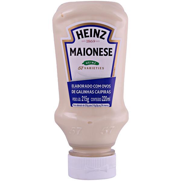 Maionese Heinz Bisnaga 215gr