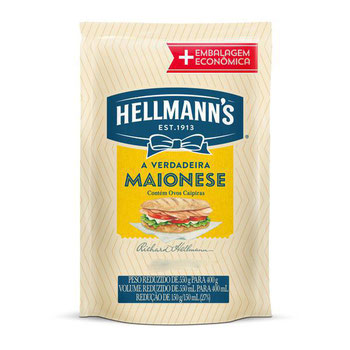 MAIONESE HELLMANNS SACHET 550G