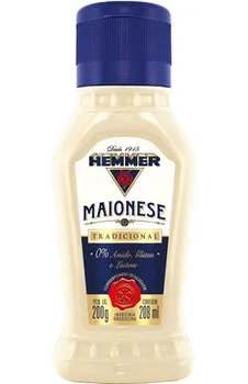 MAIONESE HEMMER ZERO LACT 208ML