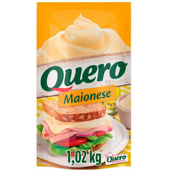 MAIONESE QUERO 1,020KG SACHET