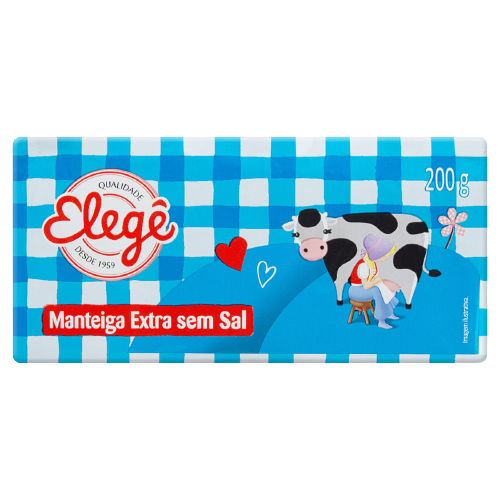 MANTEIGA EXTRA ELEGE S/ SAL 200G