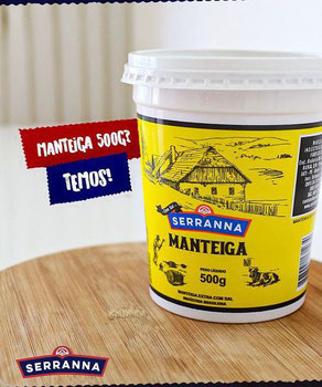 MANTEIGA SERRANA 500G