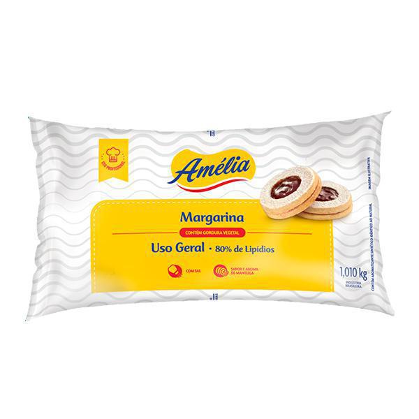 MARGARINA AMELIA AROMA MANTEIGA 1,010KG