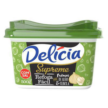 MARGARINA DELICIA REFOGADA ALHO E CEBOLA 500G
