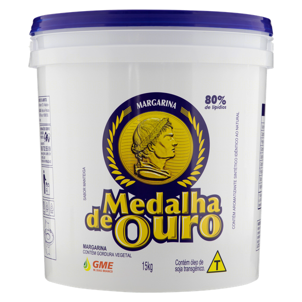 MARGARINA MEDALHA OURO 15KG