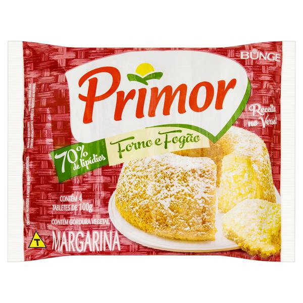 MARGARINA PRIMOR FORNO E FOGAO 400G