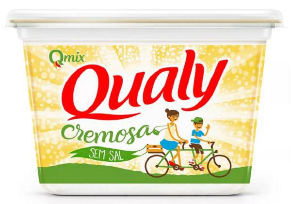 Margarina Qualy Cremosa Sem Sal 500gr