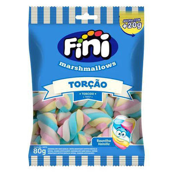 Marshmallow Fini Torção 80gr