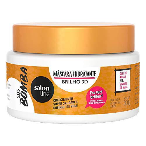 MASCARA BOMBA BRILHO SALON LINE 3D 300G