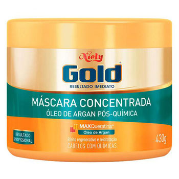 MASCARA CONCENTRADA NIELY GOLD OLEO DE ARGAN 430G