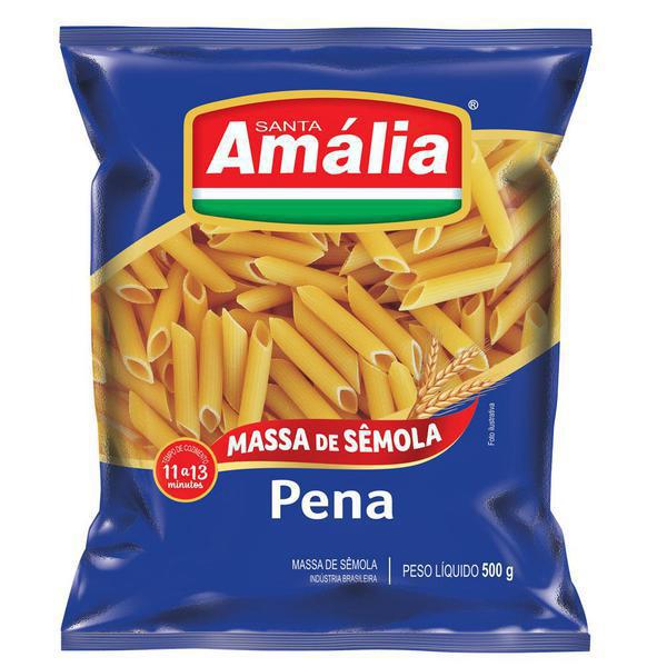 MASSA DE SÊMOLA SANTA AMÁLIA PENA 500G