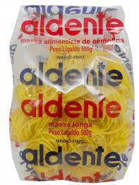 MASSA DE SEMOLA ALDENTE NINHO FINO 500G