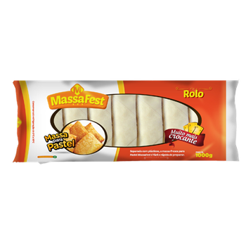 MASSA PASTEL MASSAFEST ROLO 1KG