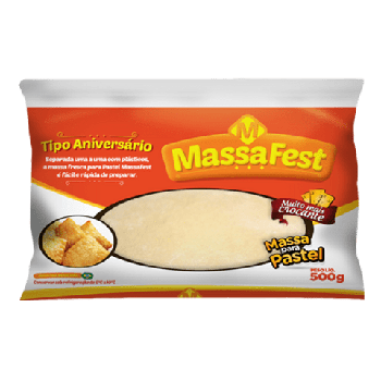 MASSA PASTEL MASSAFEST TIPO ANIVERS 500G