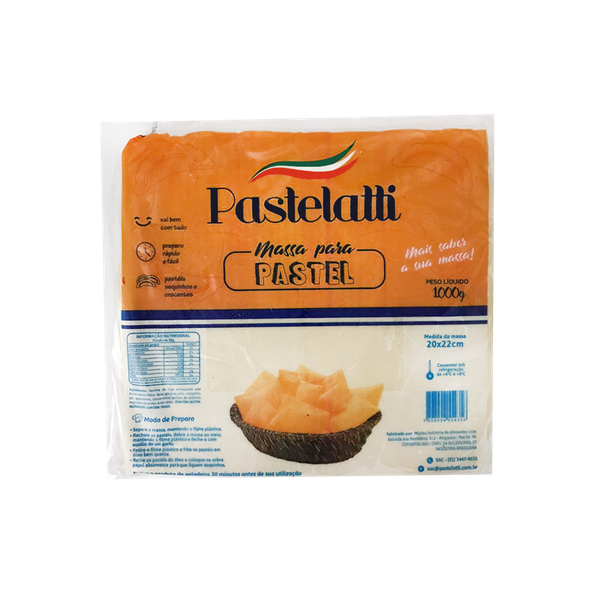MASSA PASTEL PASTELATTI 1KG