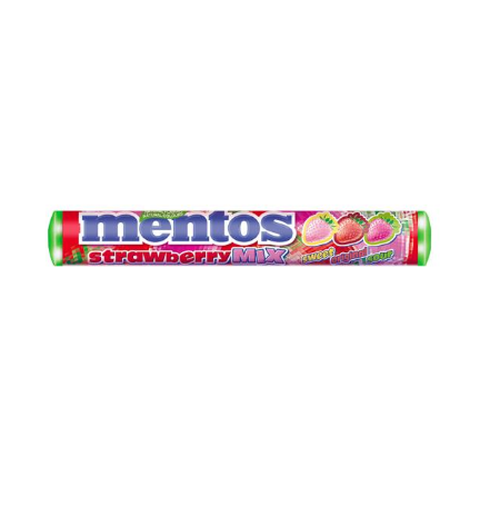 MENTOS STRAWBERRY YOGURT OR/AZE MIX 37,5G