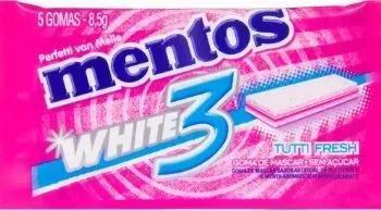 Goma Mentos 2 Camadas 8,5gr - Tutti Fresh