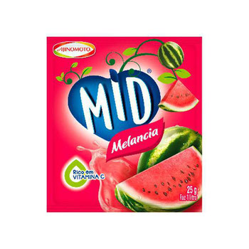 Refresco Pó Mid 25g Melancia