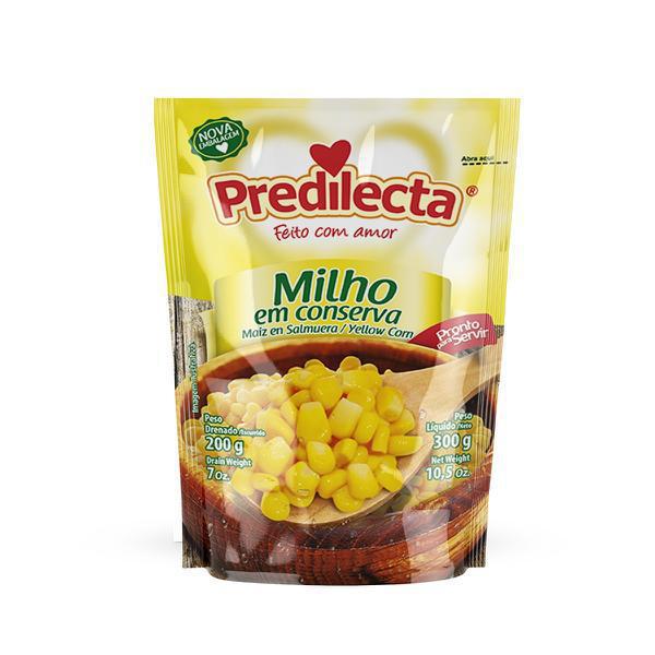 MILHO EM CONSERVA PREDILECTA 300G