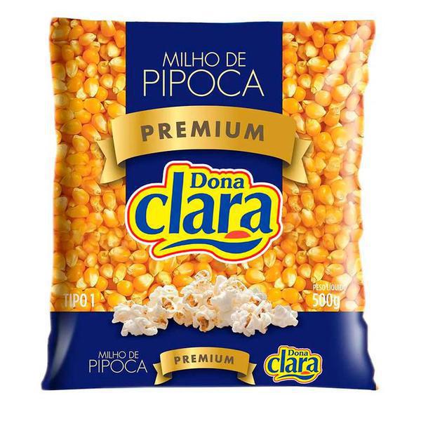 MILHO PIPOCA DONA CLARA 500G