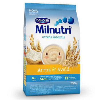MILNUTRI ARROZ E AVEIA 230G