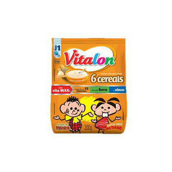MINGAU VITALON 6 CEREAIS SACHET 200G