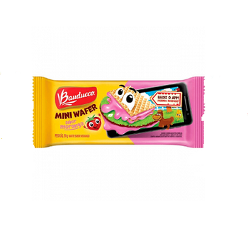 MINI WAFER BAUDUCCO MORANGO 30G