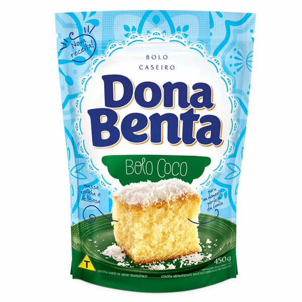 Mistura De Bolo Dona Benta 450gr Coco