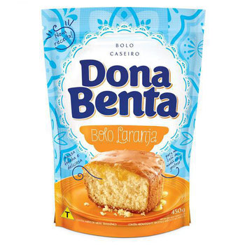Mistura Para Bolo Dona Benta 450gr Laranja
