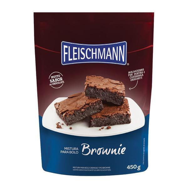 Mistura Para Bolo Fleischmann Brownie 450gr