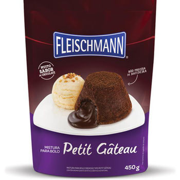 Mistura Bolo Fleischmann 450gr Petit Gateau