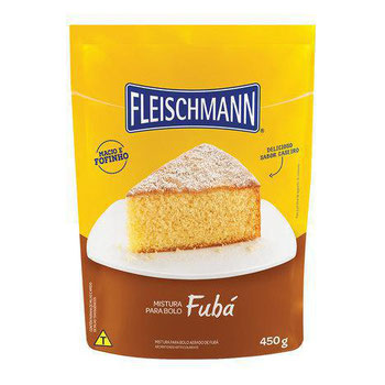 Mistura Para Bolo Fleischmann Fubá 450gr