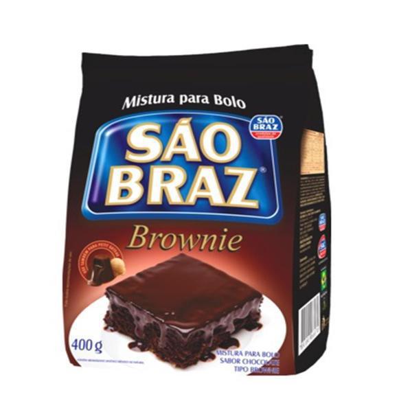 MISTURA BOLO SAO BRAZ BROWNIE 400G