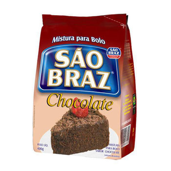 MISTURA BOLO SAO BRAZ CHOCOLATE 400G
