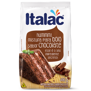 Mistura Para Bolo Italac Chocolate 400gr