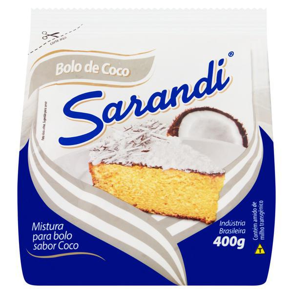 MISTURA PARA BOLO SARANDI COCO 400G